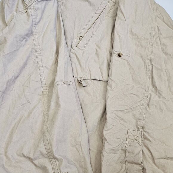 CC Filson Co. Fishing Shirt Mens Large Vented Long Sleeve Button Down Brown Tan - Picture 7 of 7